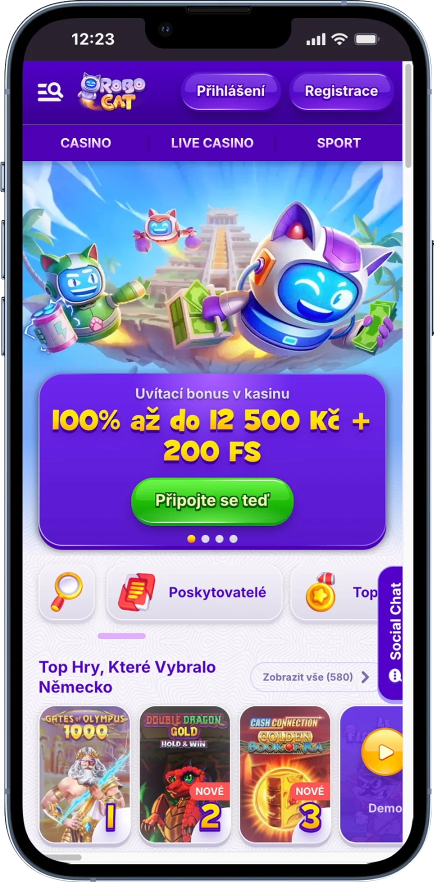 robocat mobil